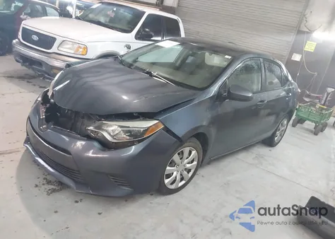 2016 Toyota Corolla Le from USA, damaged, VIN 2T1BURHE7GC666399